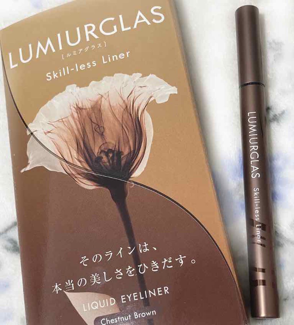 スキルレスライナー/LUMIURGLAS/リキッドアイライナーを使ったクチコミ(1枚目)