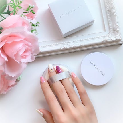 ゴッドパウダー/ラ・メイキャ/ルースパウダーを使ったクチコミ(1枚目)