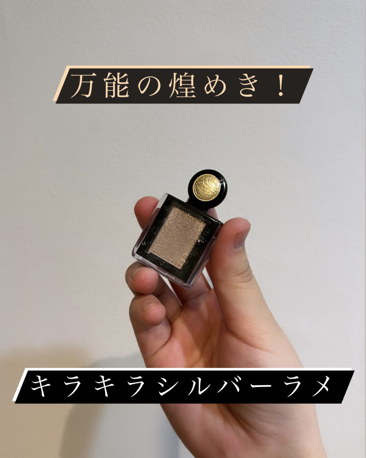 シャドーカスタマイズ (フローティング) BE223 銀の繭/MAJOLICA MAJORCA/単色アイシャドウを使ったクチコミ（1枚目）