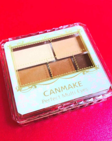 パーフェクトマルチアイズ/キャンメイク/アイシャドウパレットを使ったクチコミ(1枚目)
