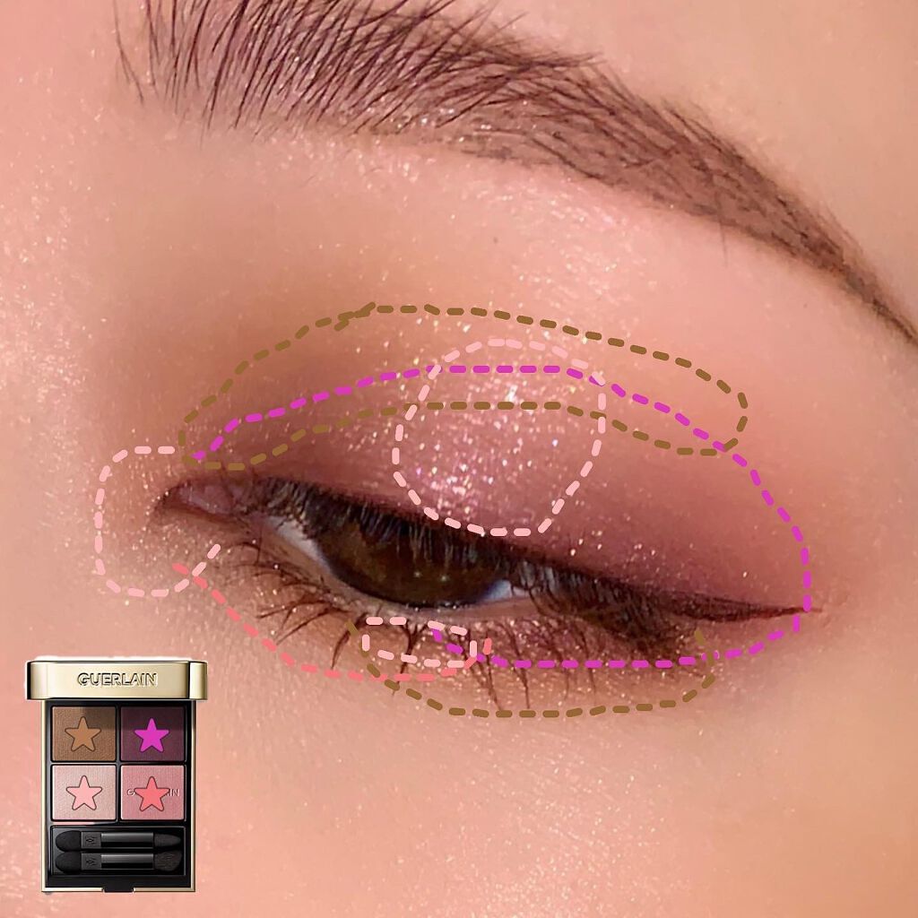 オンブル ジェ/GUERLAIN/アイシャドウパレットを使ったクチコミ(9枚目)