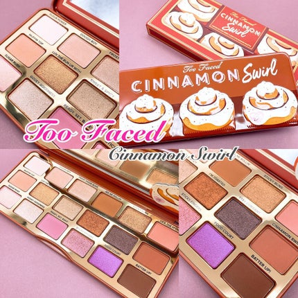 シナモン スワール アイシャドウ パレット/Too Faced/アイシャドウパレットを使ったクチコミ(1枚目)