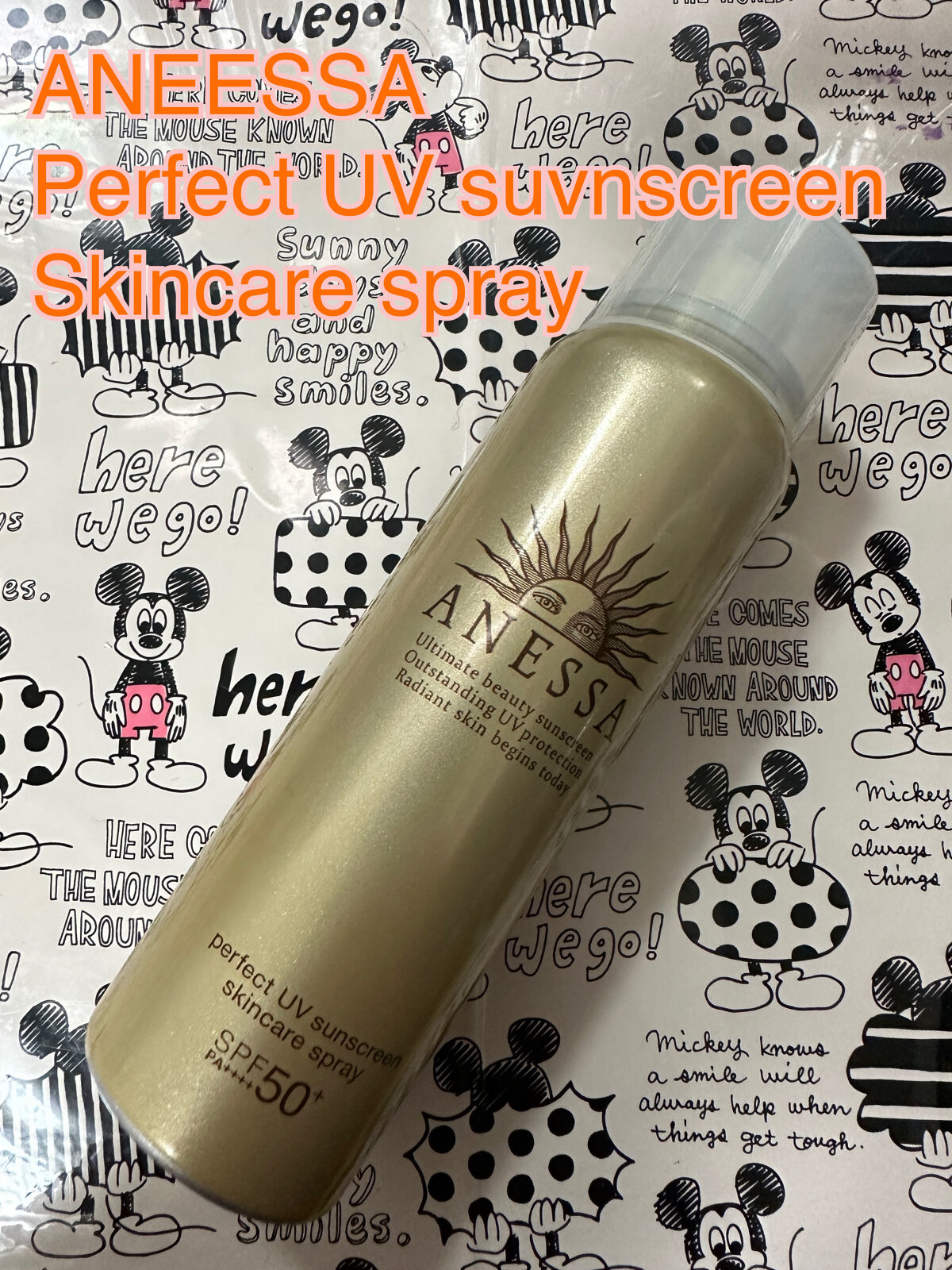 アネッサ　パーフェクトUV　スキンケアスプレー N/アネッサ/日焼け止めミスト・スプレーを使ったクチコミ（1枚目）