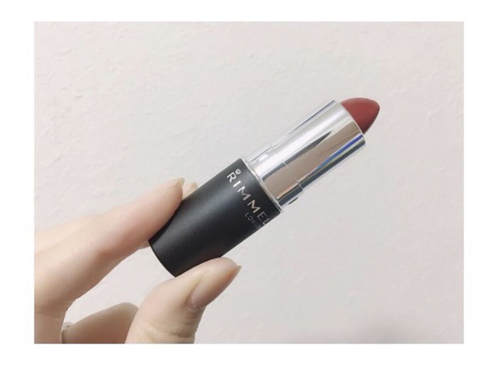 マシュマロルック リップスティック 028 ディープレッド/リンメル ロンドン/口紅を使ったクチコミ（2枚目）