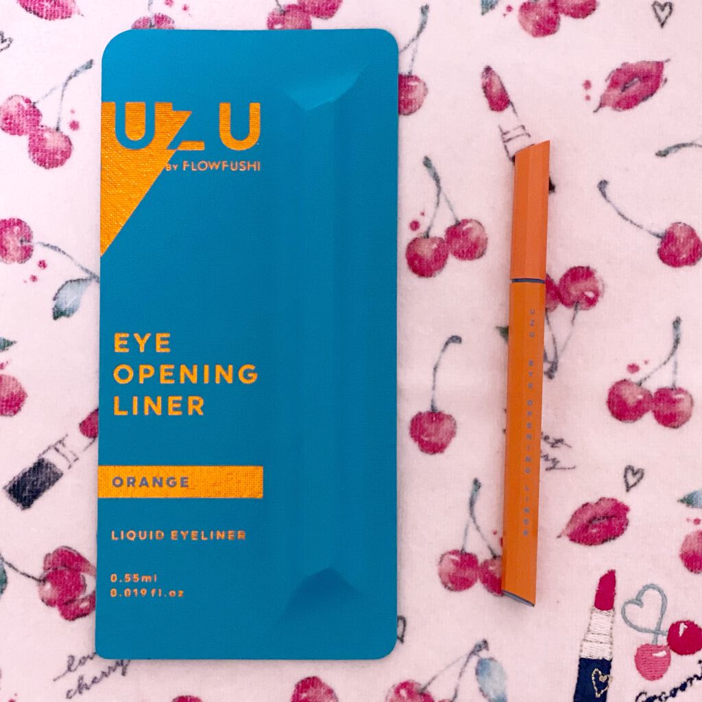 EYE OPENING LINER/UZU BY FLOWFUSHI/リキッドアイライナーを使ったクチコミ(1枚目)