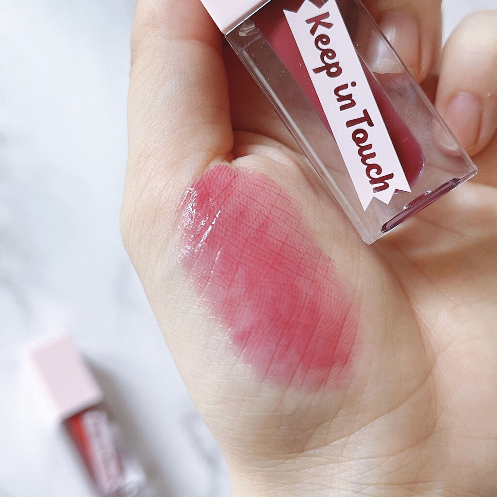 ジェリー リップ プランパー ティント/Keep in Touch/リッププランパーを使ったクチコミ（3枚目）