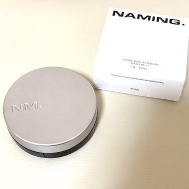 ネーミング レイヤード マット フィットクッション/NAMING./クッションファンデーションを使ったクチコミ（1枚目）