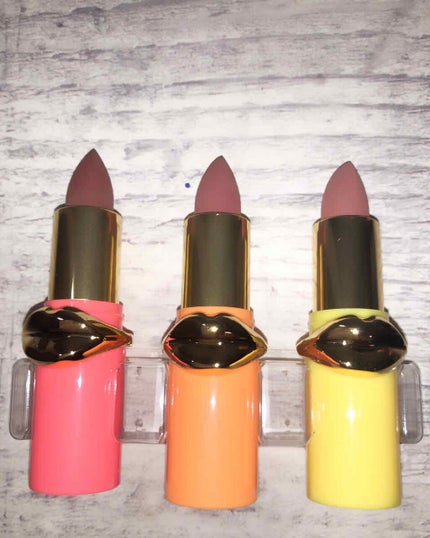 Mini MatteTrance Lipstick Trio/PAT McGRATH LABS/口紅を使ったクチコミ(2枚目)