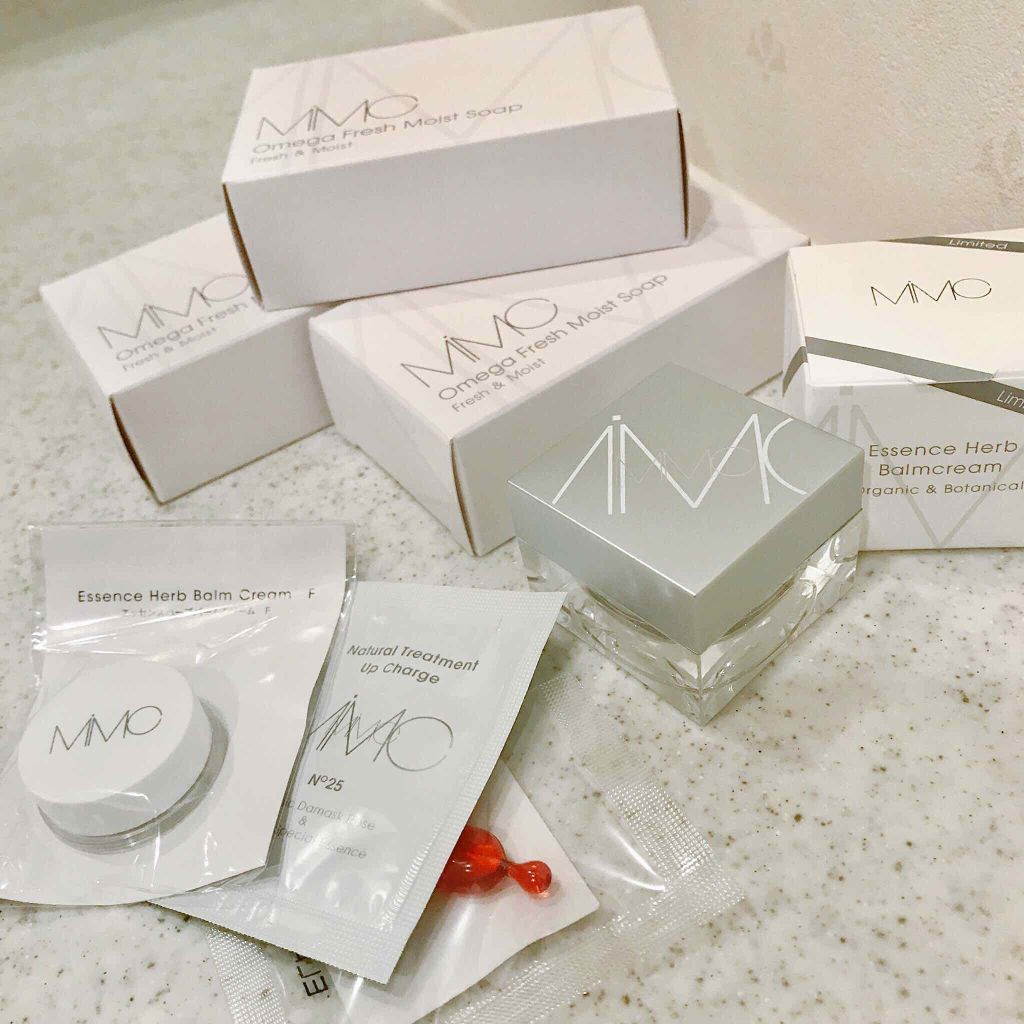 エッセンスハーブバームクリーム/MiMC/フェイスバームを使ったクチコミ（1枚目）