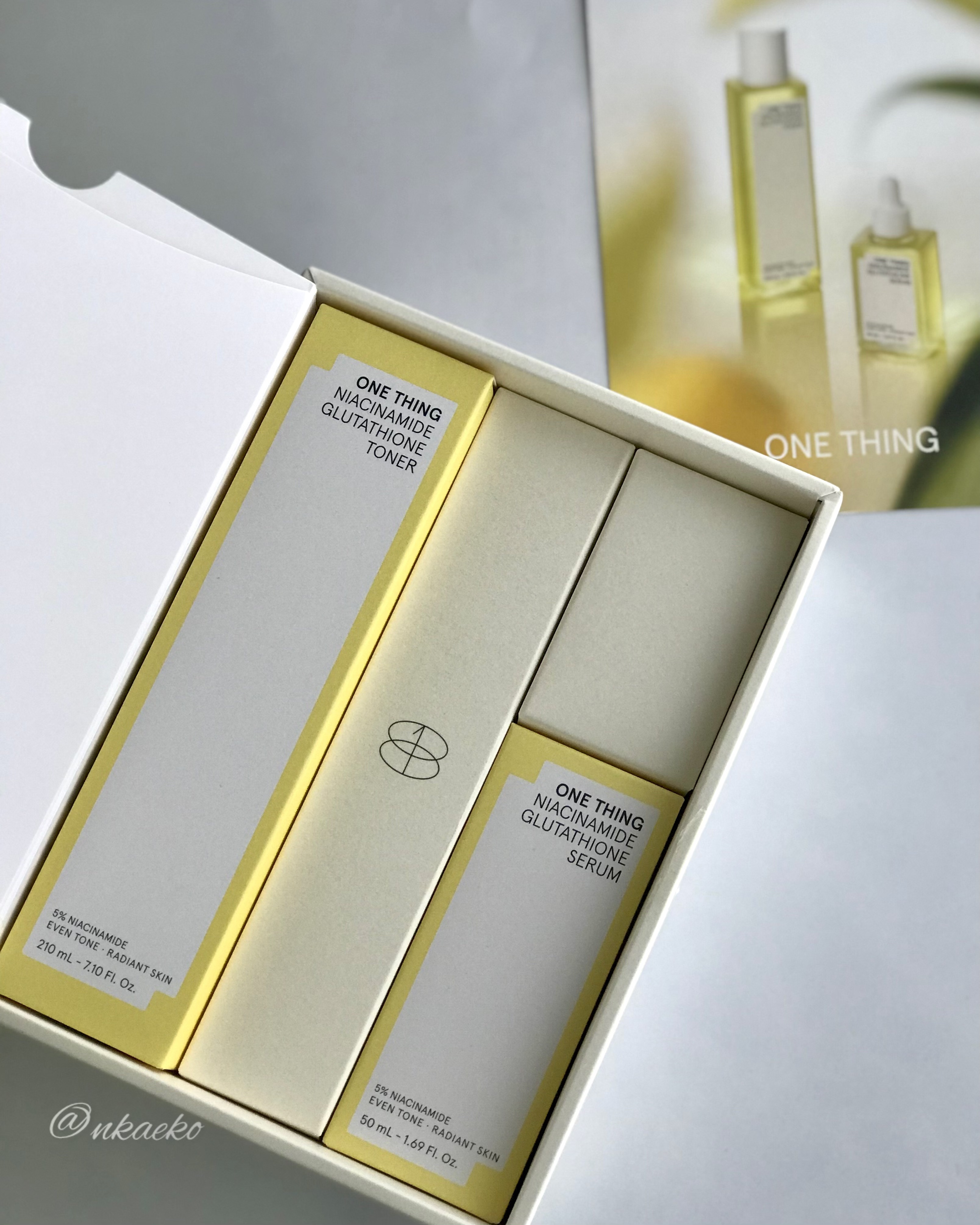 ナイアシンアミドグルタチオントナー/ONE THING/化粧水を使ったクチコミ（2枚目）
