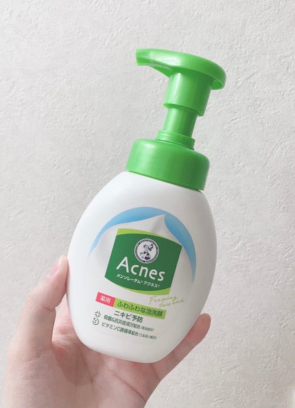 薬用ふわふわな泡洗顔/メンソレータム アクネス/泡洗顔を使ったクチコミ(10枚目)