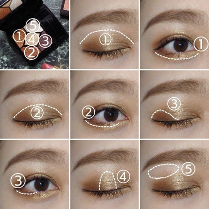 【旧】サンク クルール クチュール/Dior/アイシャドウパレットを使ったクチコミ(4枚目)