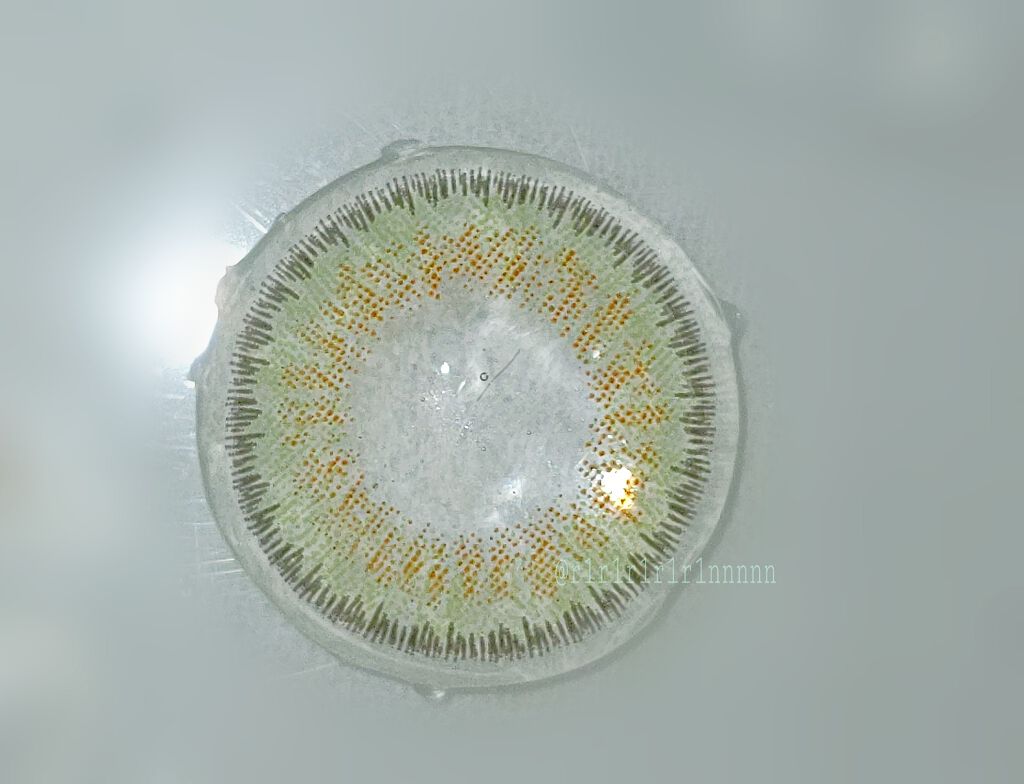 ピエナージュ ミミジェム ワンデー ミミエメラルド/PienAge/カラーコンタクトレンズを使ったクチコミ（2枚目）