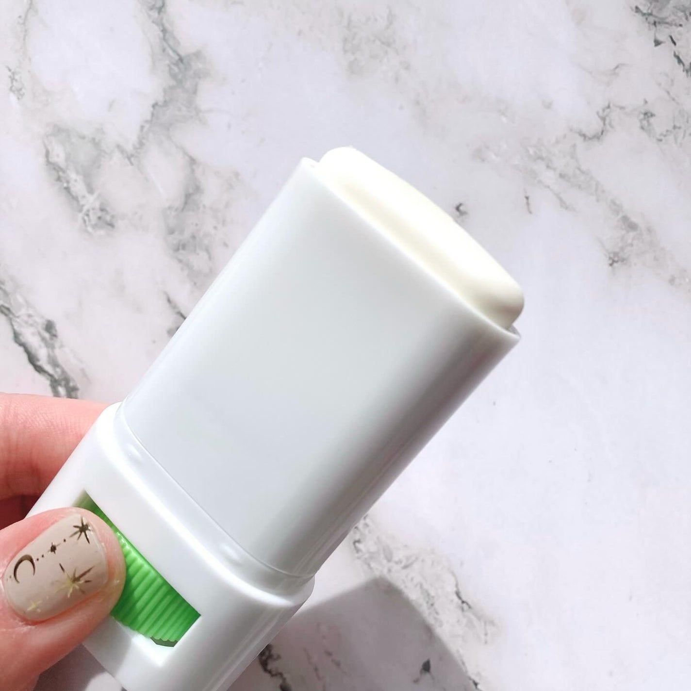 グリーンマイルドサンスティック SPF50+ PA++++/Dr.G/日焼け止めスティックを使ったクチコミ(2枚目)