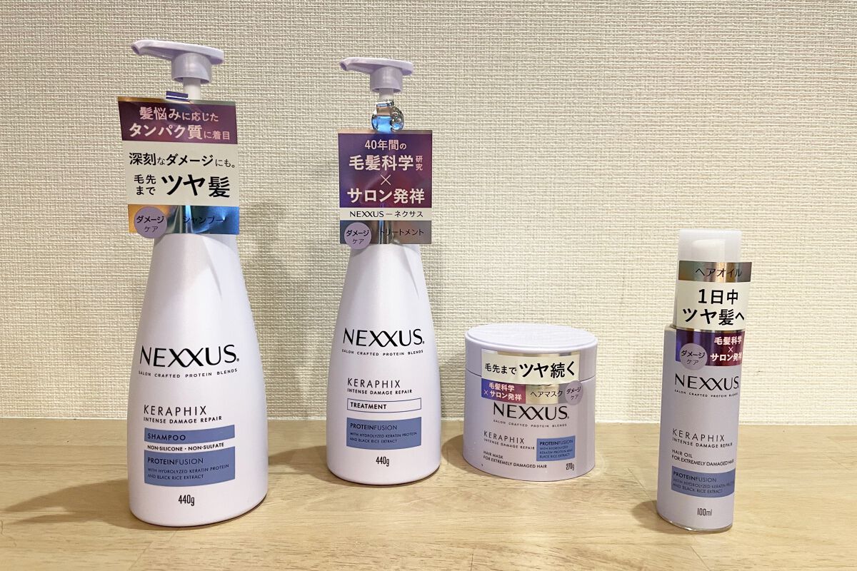 ネクサス インテンスダメージリペア 洗い流さないトリートメントオイル/NEXXUS(ネクサス)/ヘアオイルを使ったクチコミ(1枚目)
