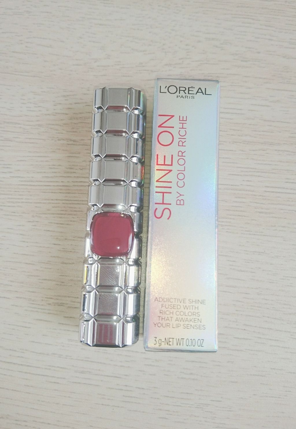 シャインオン/ロレアル パリ/口紅を使ったクチコミ(1枚目)