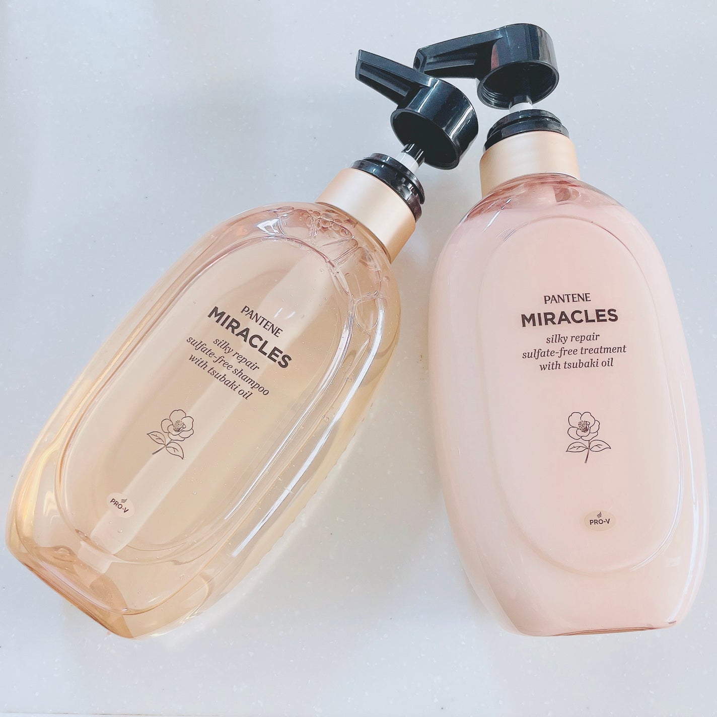 ミラクルズ サルフェート無添加&ジェントルリペア ボンドリペア シャンプー/トリートメント/パンテーン/市販シャンプーを使ったクチコミ(1枚目)