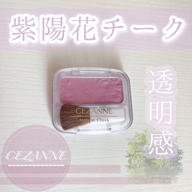 ナチュラル チークN/CEZANNE/パウダーチークを使ったクチコミ（1枚目）