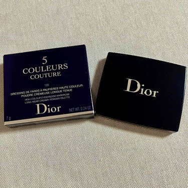 【旧】サンク クルール クチュール 159 プラム チュール/Dior/アイシャドウパレットを使ったクチコミ（3枚目）