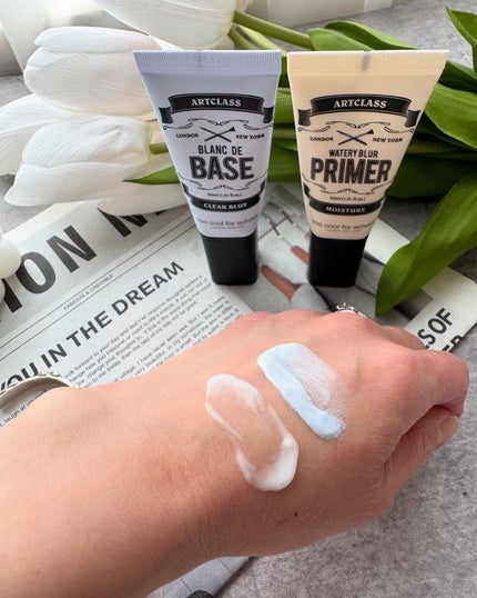 しっとり&なめらかウォータリーブラープライマー/too cool for school/化粧下地を使ったクチコミ(4枚目)