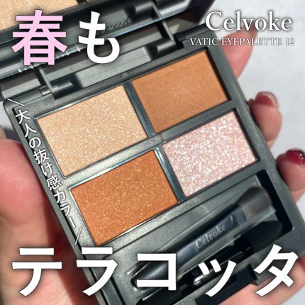 セルヴォーク ヴァティック アイパレット/Celvoke/アイシャドウパレットを使ったクチコミ(1枚目)