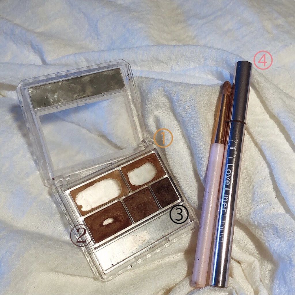 パーフェクトマルチアイズ/キャンメイク/アイシャドウパレットを使ったクチコミ（2枚目）