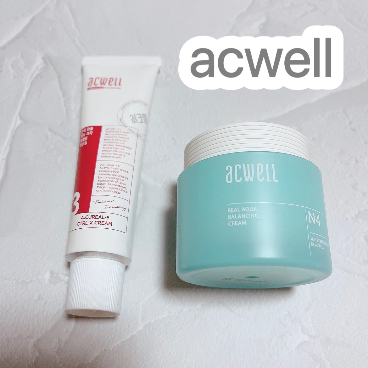 リアルアクアバランシングクリーム /ACWELL/フェイスクリームを使ったクチコミ（1枚目）