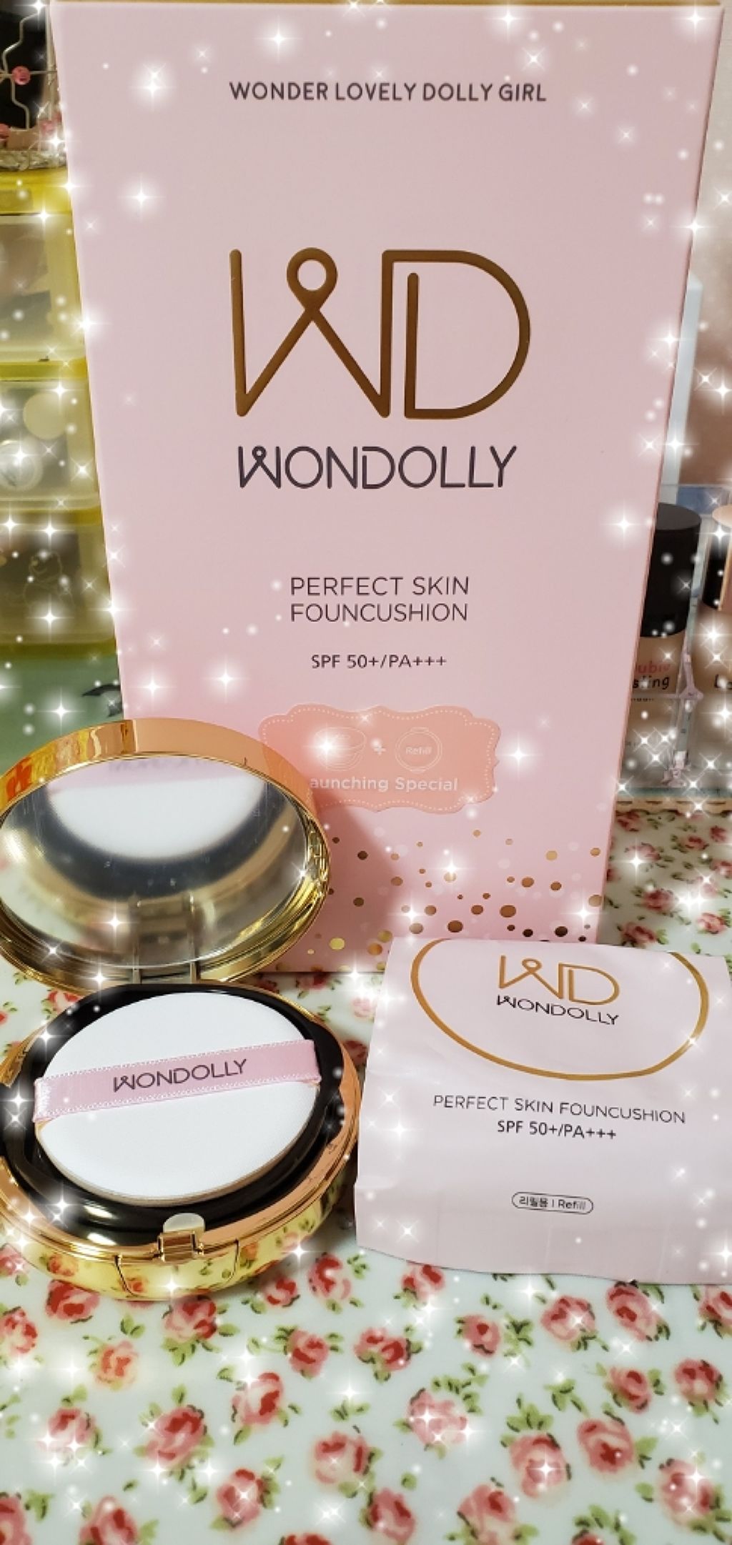 カバーキングパウダークッション/Nakeup Face/クッションファンデーションを使ったクチコミ(4枚目)