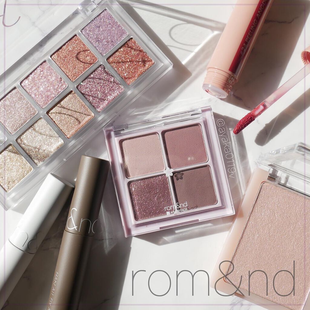 ヴェールライター/rom&nd/パウダーハイライトを使ったクチコミ（1枚目）