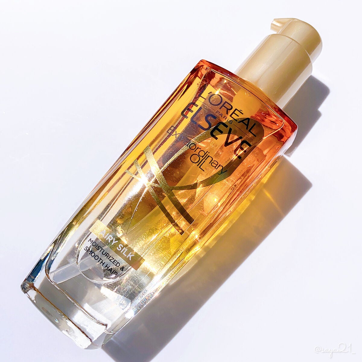 ロレアル パリ エクストラオーディナリー オイル エアリー シルク/ロレアル パリ/ヘアオイルを使ったクチコミ(1枚目)