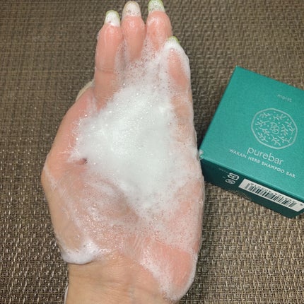 ピュアバー 和漢ハーブシャンプーバー モイスト/purebar/市販シャンプーを使ったクチコミ(5枚目)