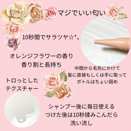 プレミアムイオン クイックリペアウォーター (毛髪美容補修水)/IONICO/洗い流すヘアトリートメントを使ったクチコミ(2枚目)