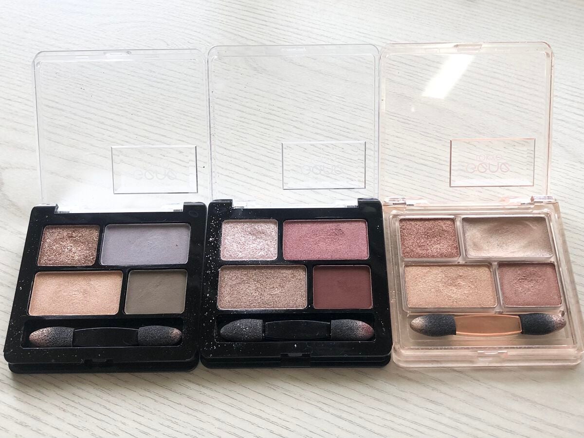 リラクシーアイシャドウ/GENE TOKYO/アイシャドウパレットを使ったクチコミ(1枚目)