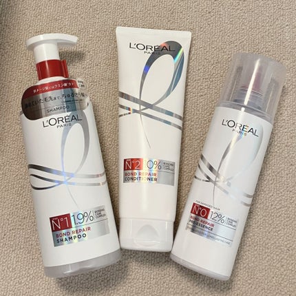 ロレアル パリ ボンド リペア 導入エッセンス/ロレアル パリ/洗い流すヘアトリートメントを使ったクチコミ(1枚目)