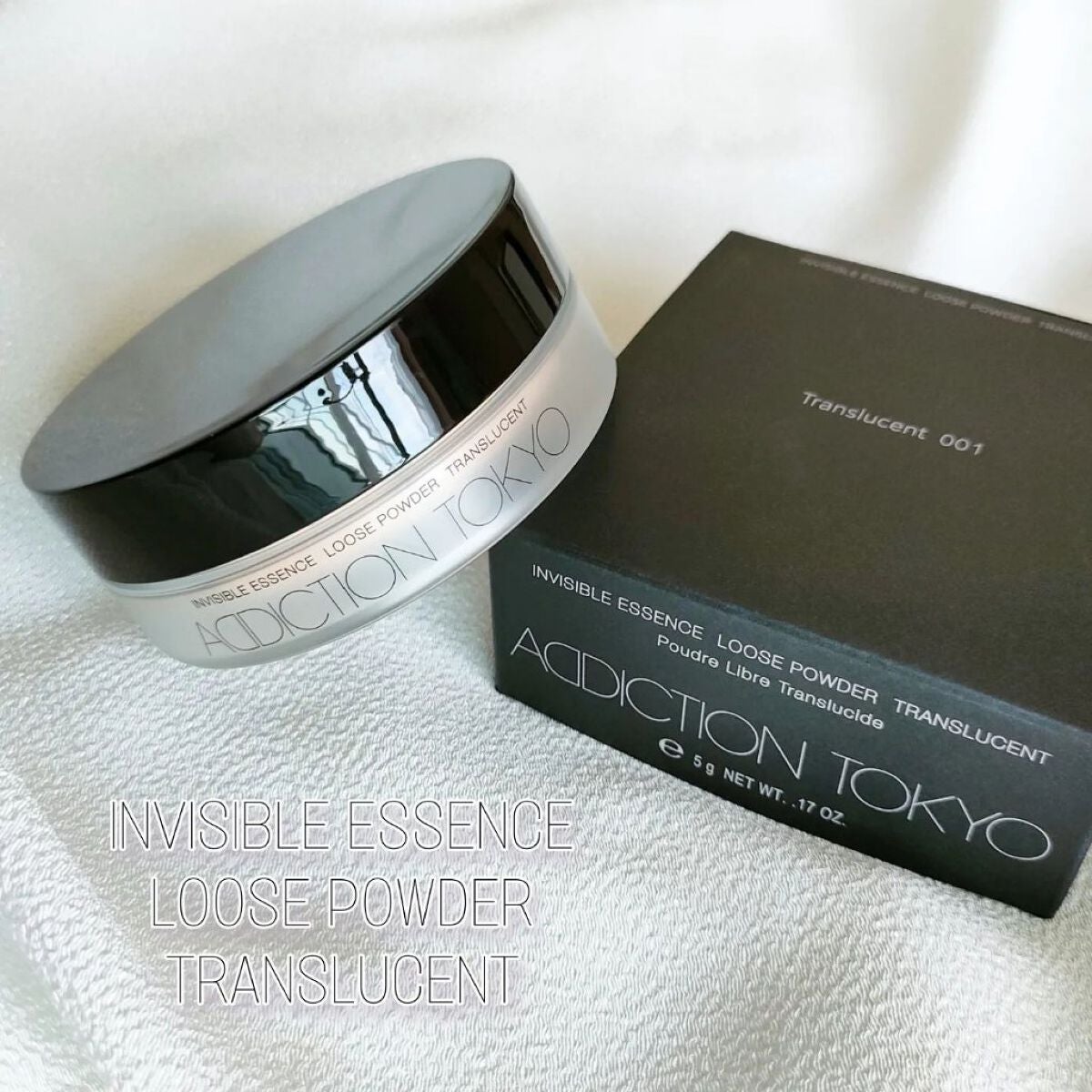 インビジブル エッセンス ルースパウダー トランスルーセント /ADDICTION/ルースパウダーを使ったクチコミ(1枚目)