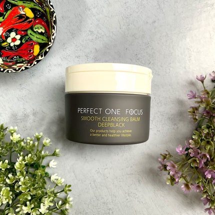 パーフェクトワンフォーカス スムースクレンジングバーム ディープブラック/PERFECT ONE FOCUS/クレンジングバームを使ったクチコミ(1枚目)