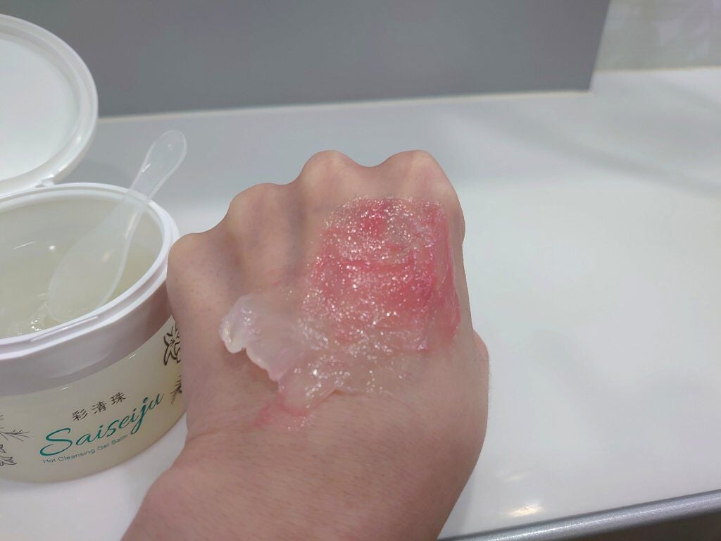 彩清珠 ホットクレンジングジェルバームTB/彩清珠/クレンジングジェルを使ったクチコミ(4枚目)