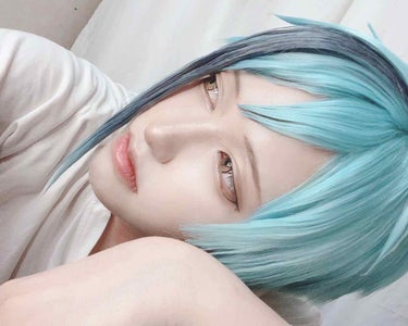 眠の民 on LIPS 「🦈フロイドメイクメモタレ目タレ眉を意識タレ目だけど少しはね上げ..」（2枚目）