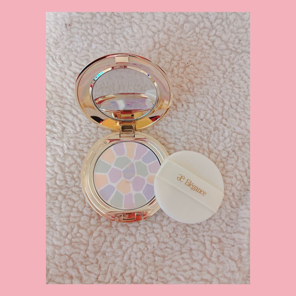 ラ プードル オートニュアンス/Elégance/プレストパウダーを使ったクチコミ（2枚目）