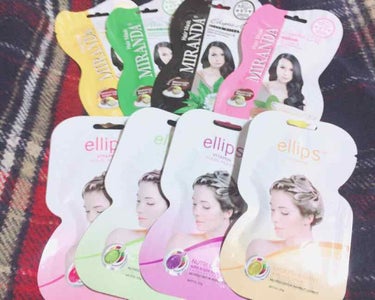 ヘアーマスク【トリートメント】/ellips/洗い流すヘアトリートメントを使ったクチコミ（1枚目）