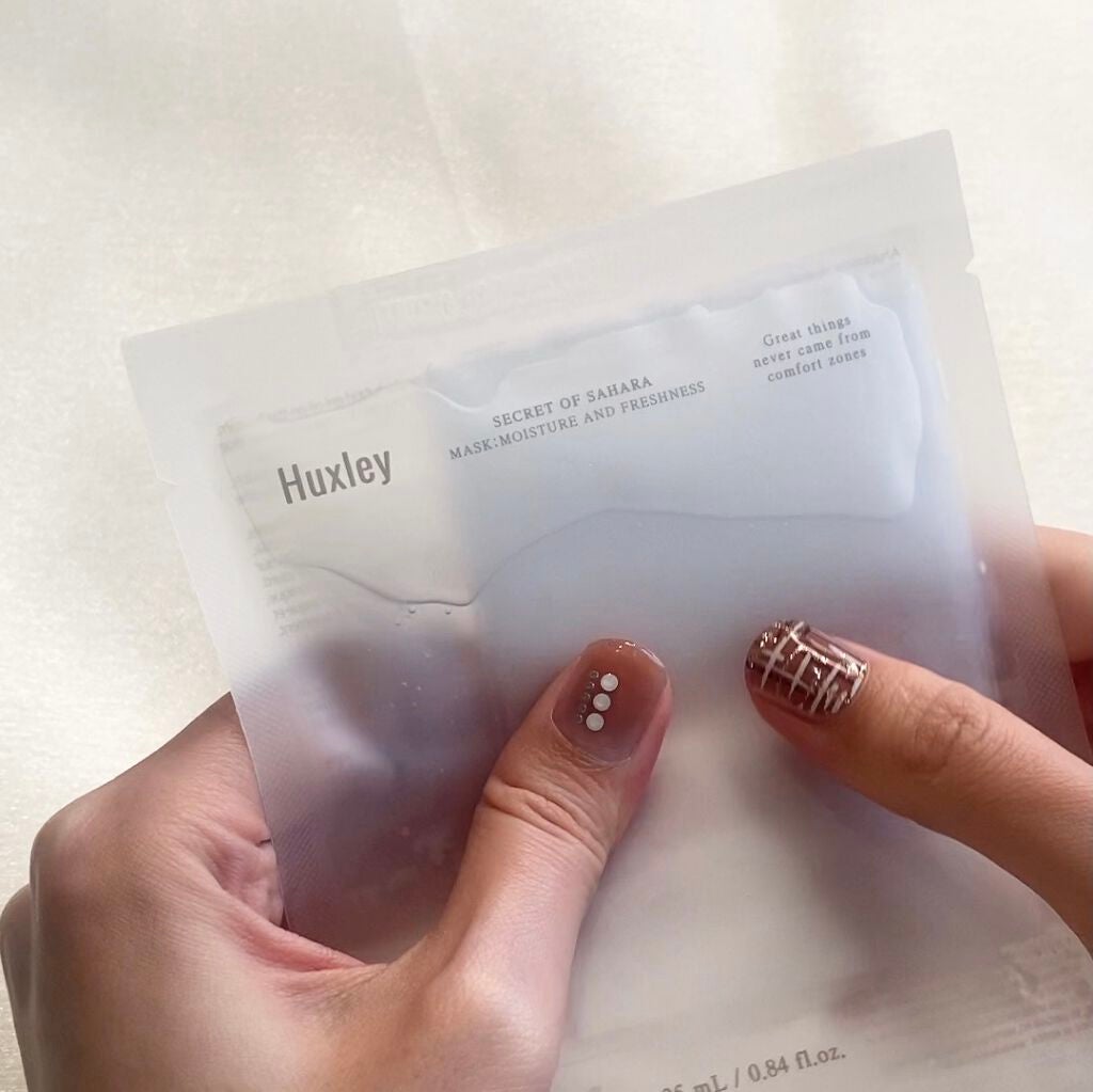 マスク; モイスチャーアンドフレッシュネス/Huxley/シートマスク・パックを使ったクチコミ(3枚目)