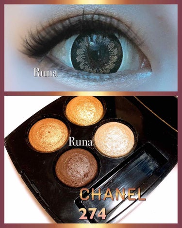 CHANEL🌙274 コードエレガン

今回はCHANELの中で１番お気に入りの
274 コードエレガンを紹介します⭐️

個人的にゴールドが大好きなので
このパレットは大本命♥️

輝きを放つトゥルー