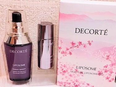 モイスチュア リポソーム さくら キットⅤ/DECORTÉ/スキンケアキットを使ったクチコミ（1枚目）