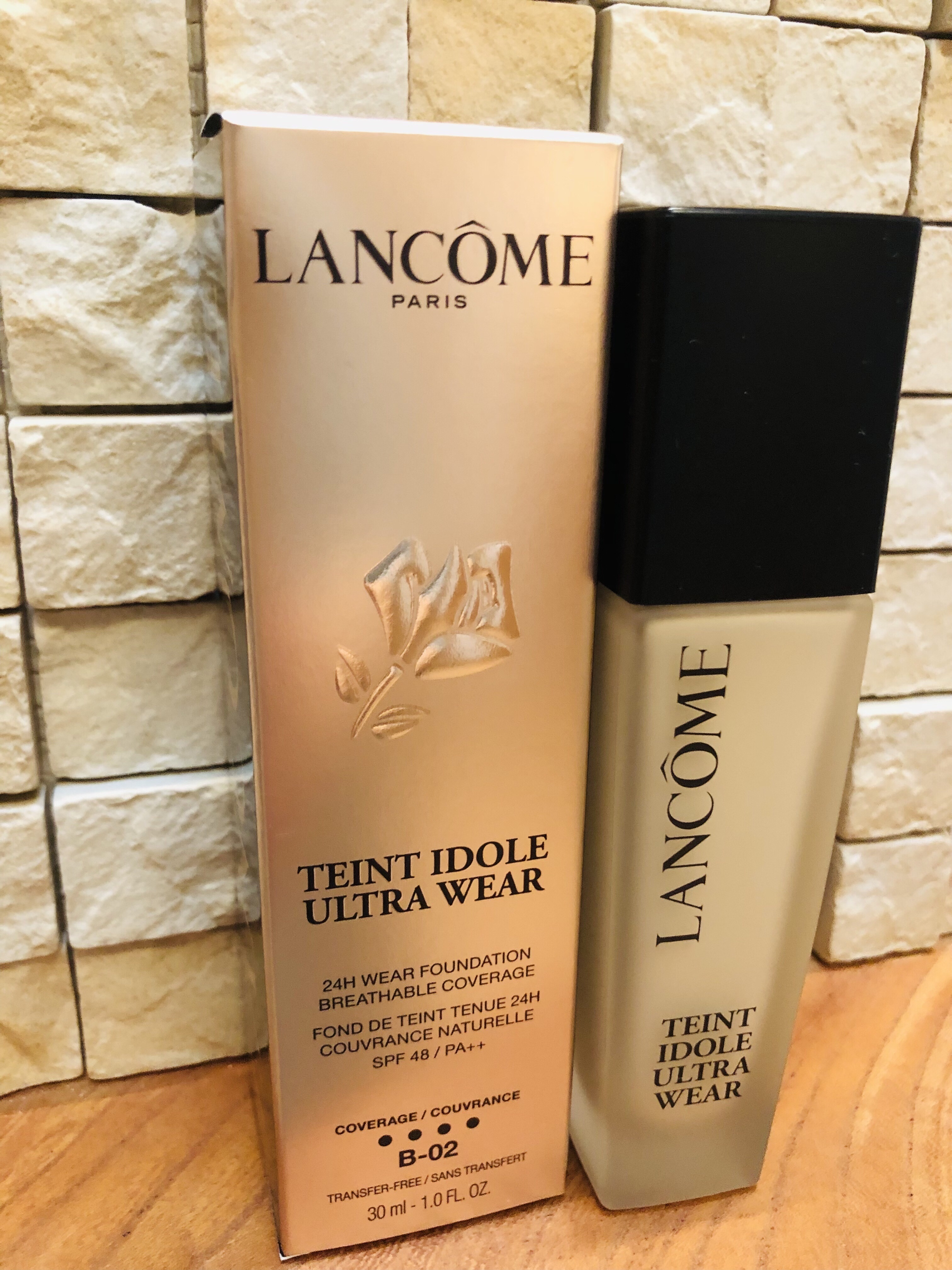 タンイドル ウルトラ ウェア リキッド BO-02/LANCOME/リキッドファンデーションを使ったクチコミ（1枚目）