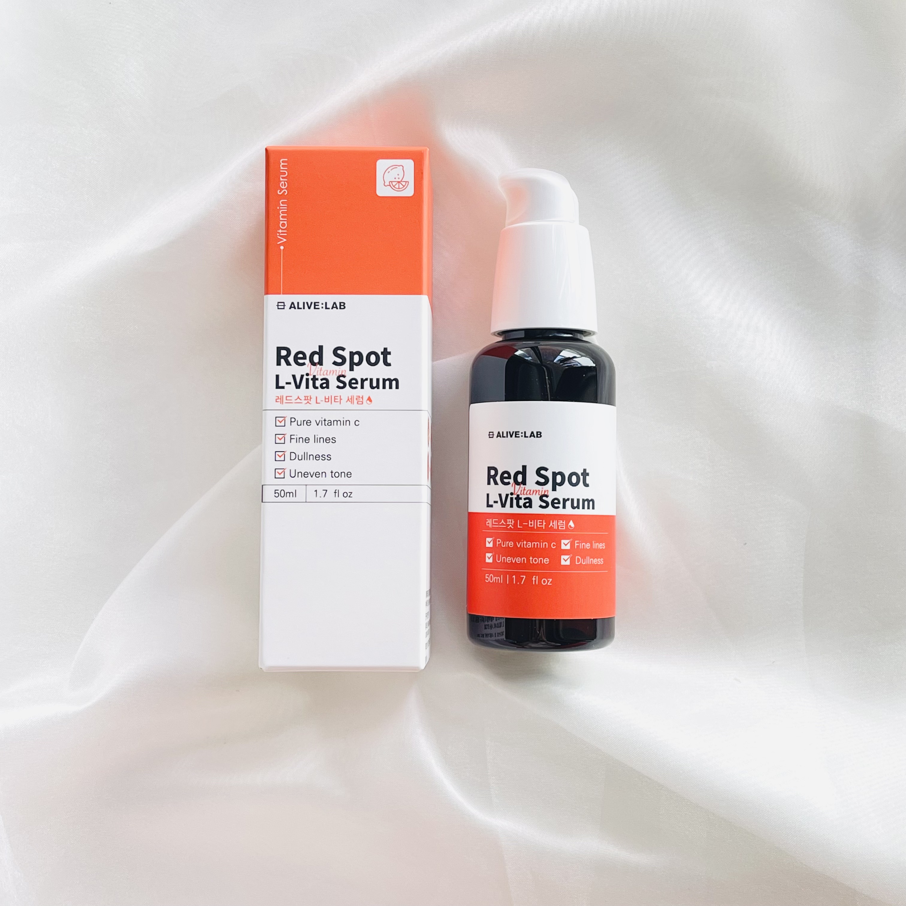 レッドスポット L-ビタセラム/Alive:Lab/美容液を使ったクチコミ（1枚目）