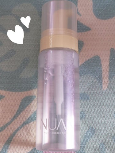 NUAN 浸透バブル化粧水のクチコミ「【NUAN  浸透バブル化粧水】150ml

LIPSさん経由でNUANさんのバブル化粧水が当.....」（3枚目）