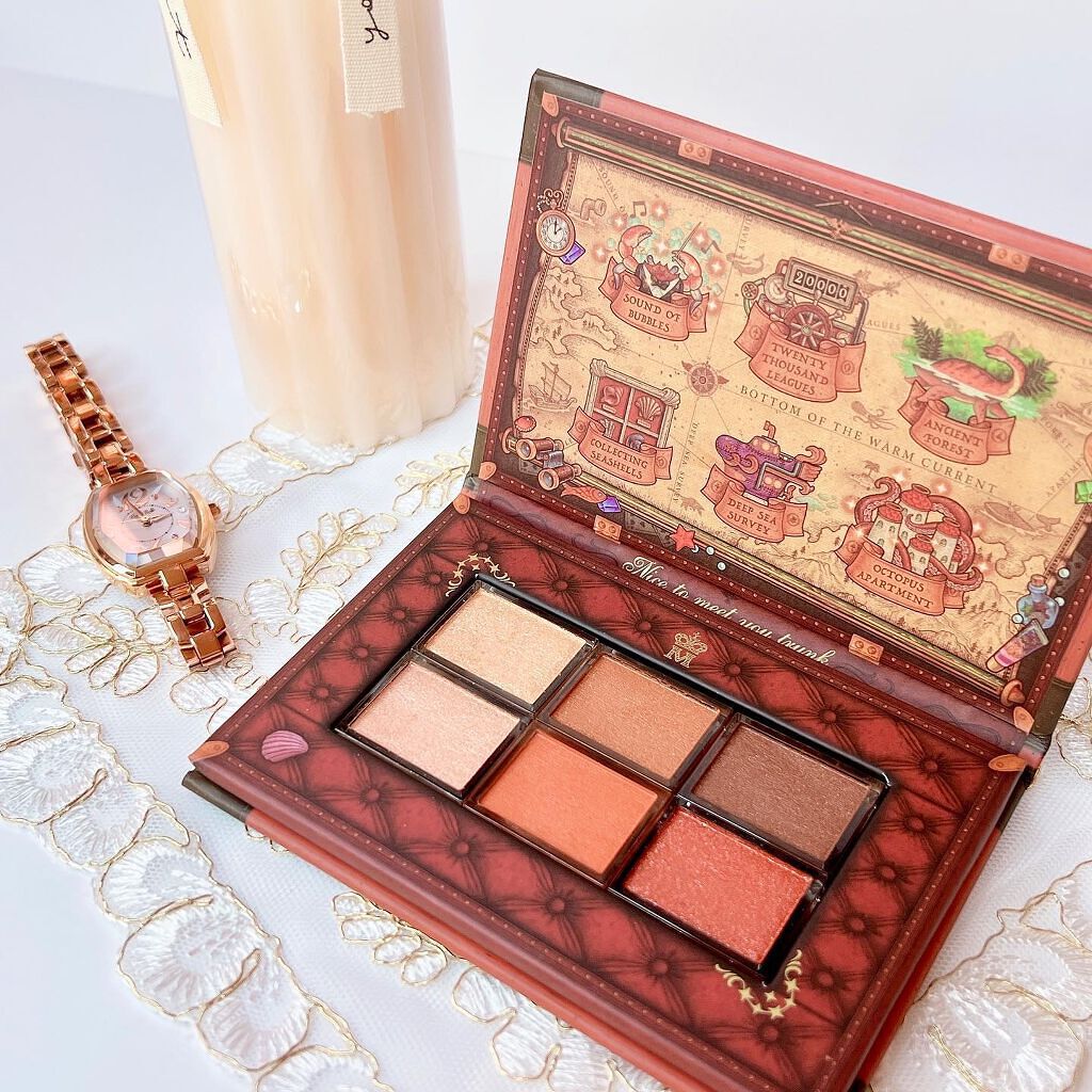 ナイストゥミーチュートランク テラコッタベージュ 暖流の底/MAJOLICA MAJORCA/アイシャドウパレットを使ったクチコミ（2枚目）