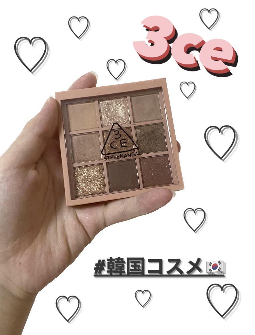 3CE マルチアイカラーパレット/3CE/アイシャドウパレットを使ったクチコミ（1枚目）