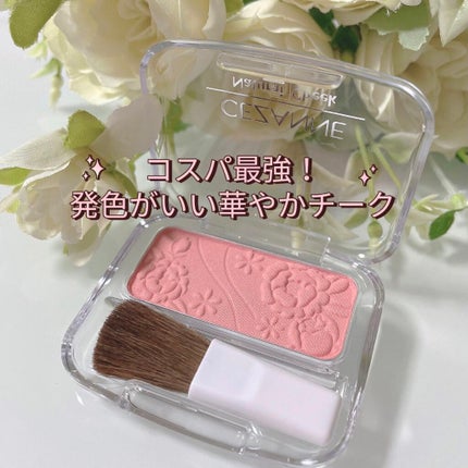 ナチュラル チークN/CEZANNE/パウダーチークを使ったクチコミ(1枚目)