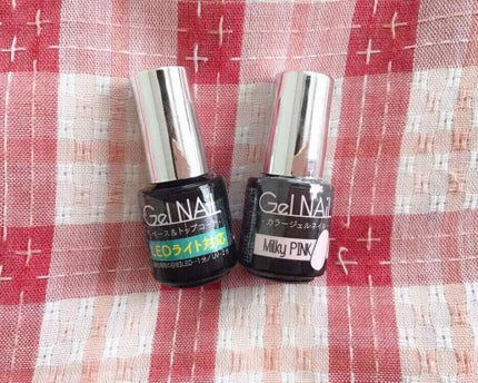 ジェルネイル(ライト対応)/セリア/ジェルネイルを使ったクチコミ(2枚目)